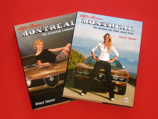 [Two Alfa Romeo Montreal books]